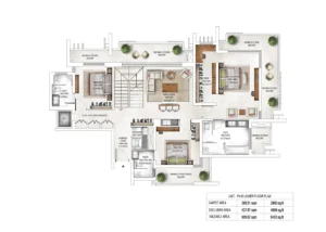 Krisumi Waterside Residences PH_B_LOWER_FLOOR_PLAN