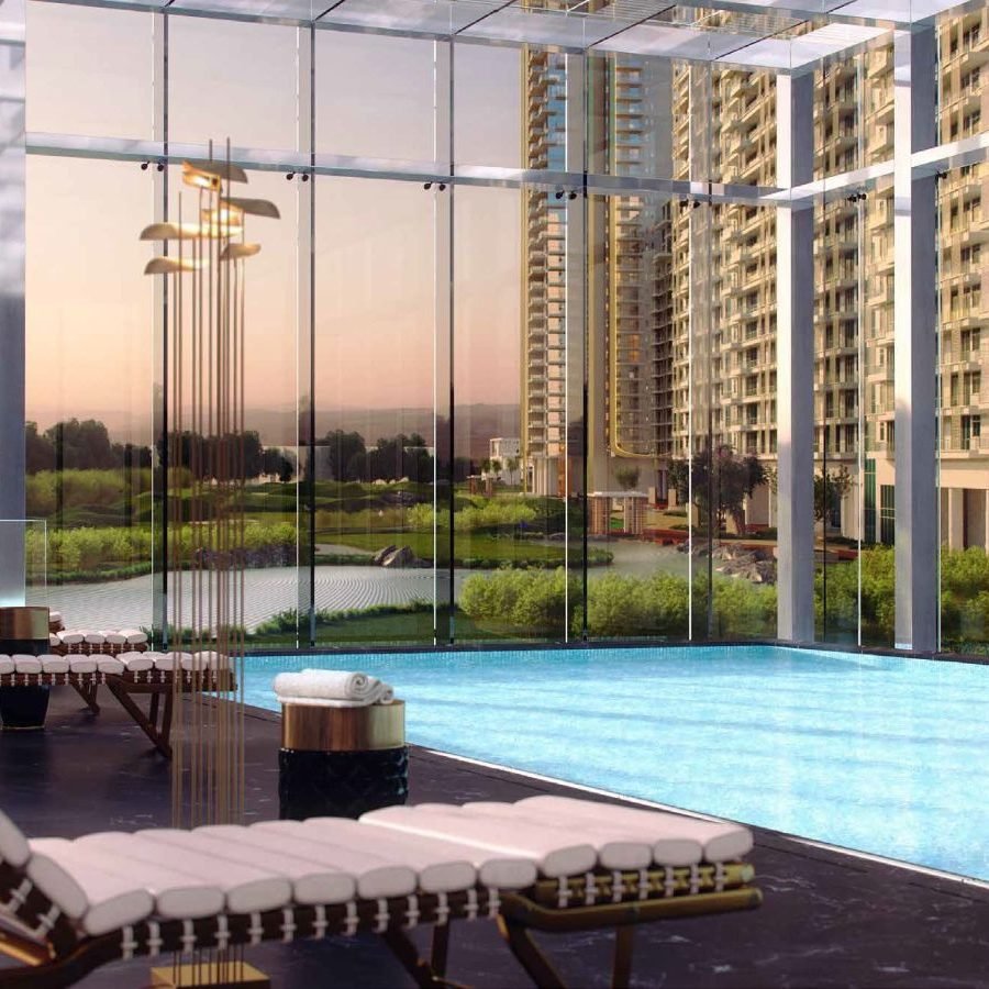 Trump Towers Gurgaon - Swimming into the Sunset