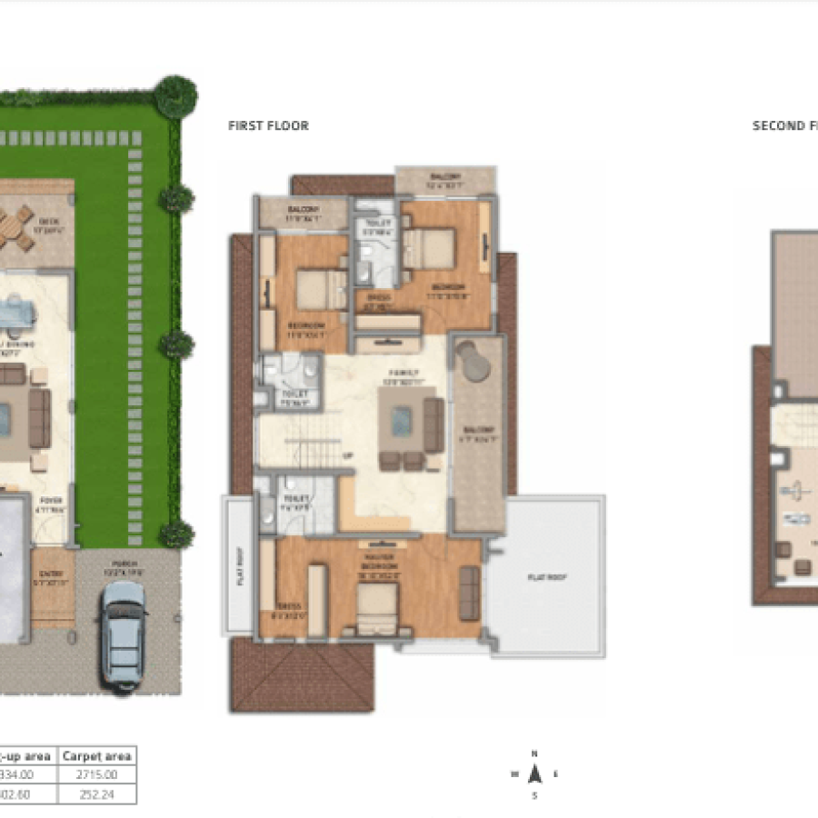 Adarsh-Tranqville-South-Facing-Floor-Plan