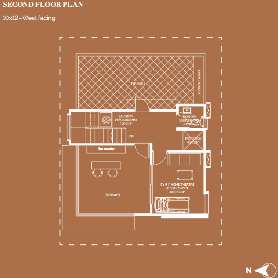 Concorde-Abode-99-West-Second-Floor-Plan