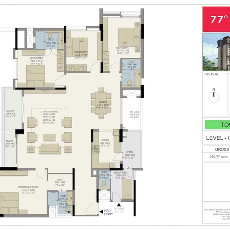 DivyaSree-77-Place-4BHK-REG-Floor-Plan