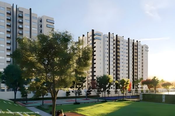 Embassy Edge apartment in embassy spring north bangalore multipurpose court