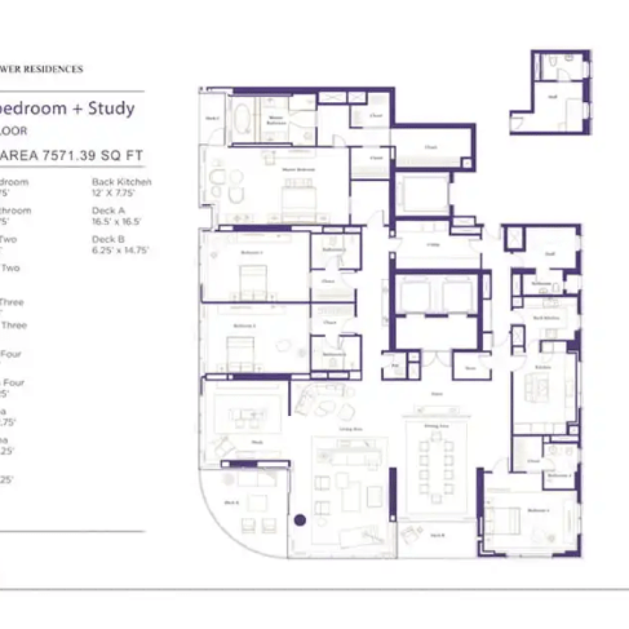 Embassy-One-Residences-North-Tower-Floor-Plan