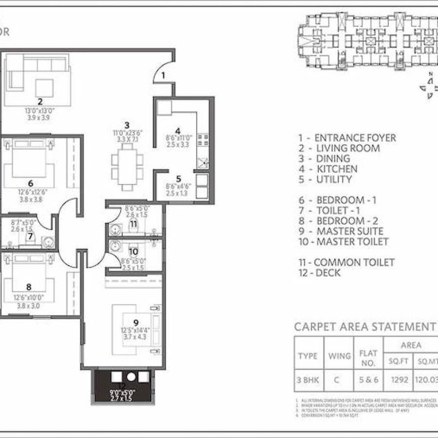 Hiranandani-Crossgate-Unit-Plan-4