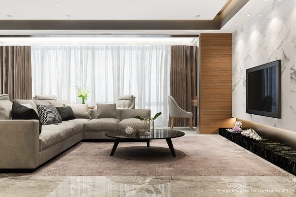 Brigade Avalon Apartment in Whitefield Bangalore Home interior spacious living area