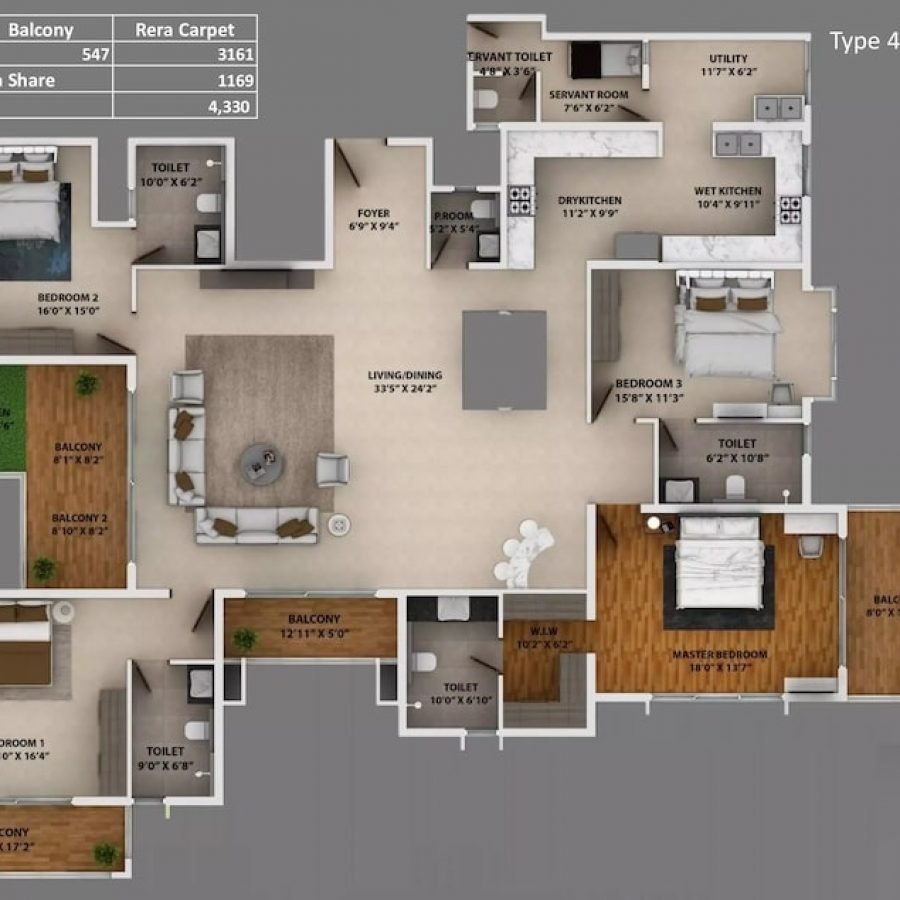Life-By-The-Lake-4-BHK-Penthouse-Floor-Plan