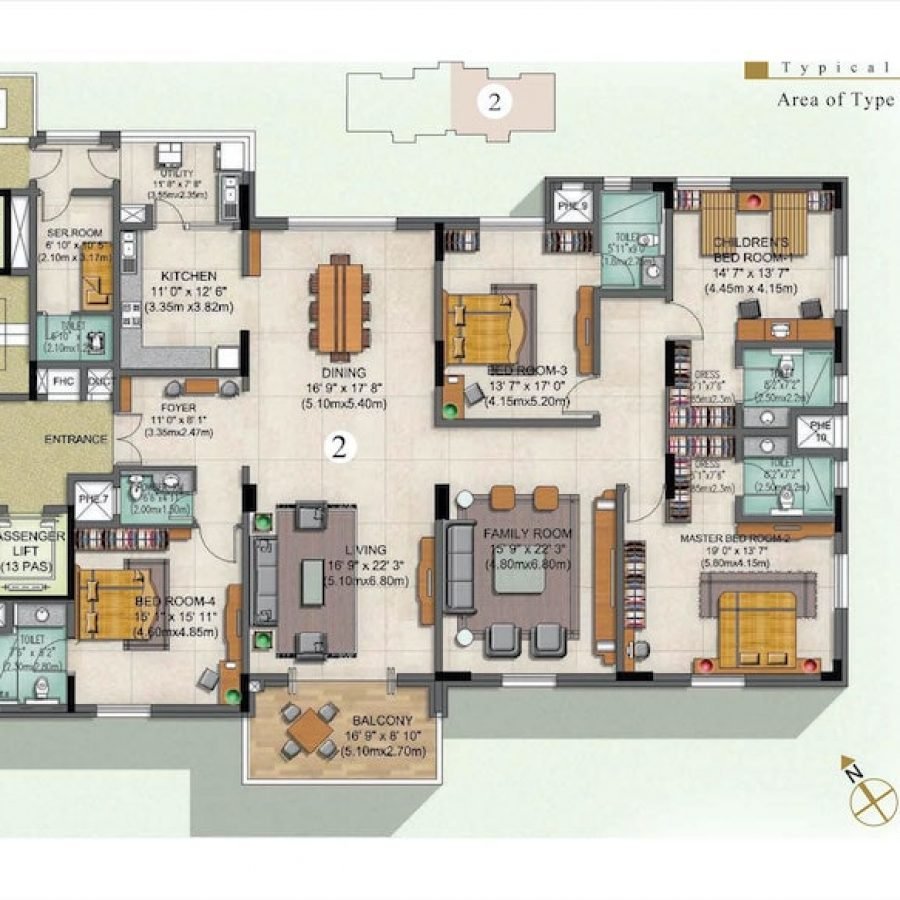 Prestige-Edwardian-Type-2-4-BED-Floor-Plan