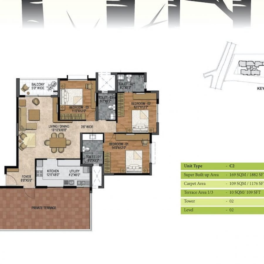 Prestige-Woodland-Park-Type-C2-Floor-Plan