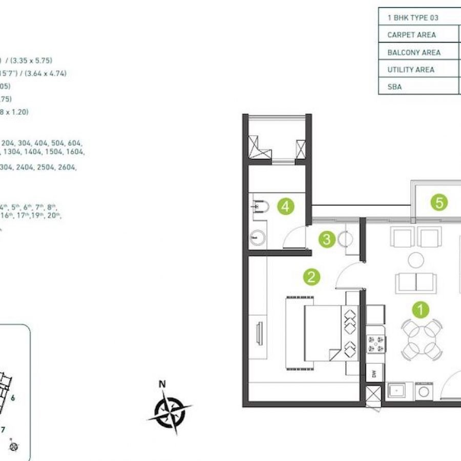 Shapoorji-Pallonji-Parkwest-1-bhk-Floor-Plan