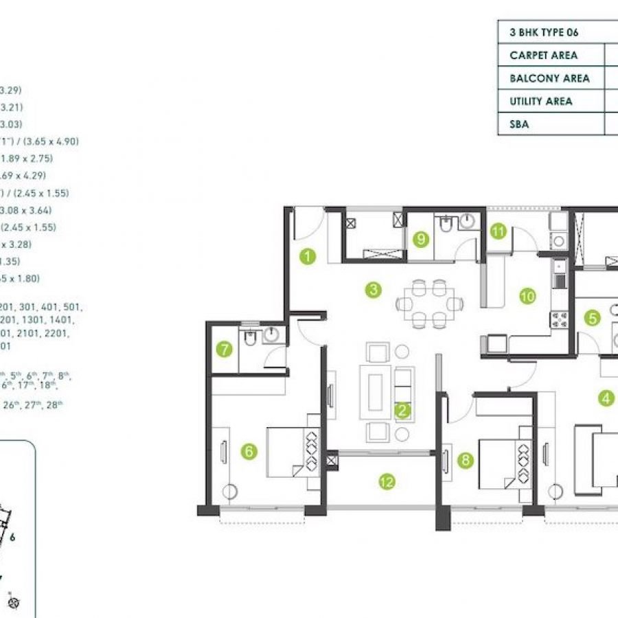 Shapoorji-Pallonji-Parkwest-3BHK-Floor-Plan