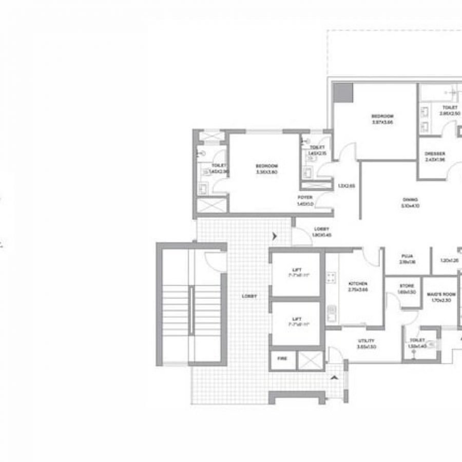 Tata-Promont-4-BHK-Type-A-Floor-Plan